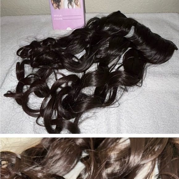 NEW. Lot of  Hair Extensions - 13 total. - Picture 4 of 9